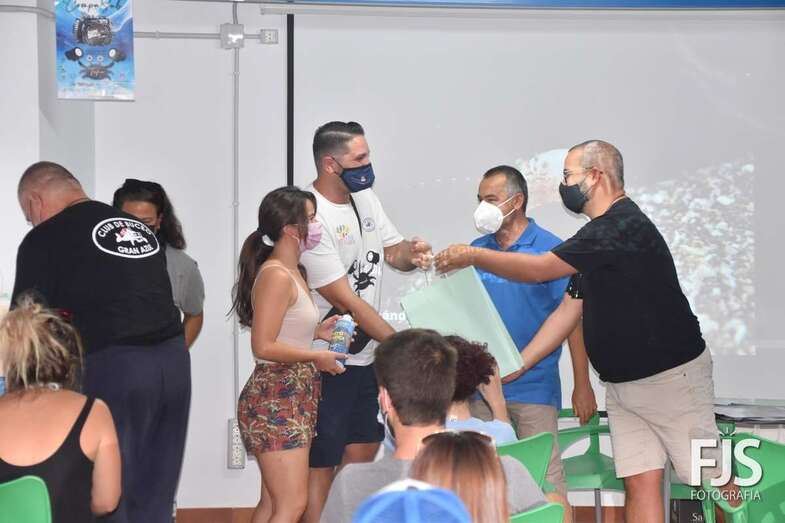 Momento de la entrega de premios/Francisco Javier Santana.